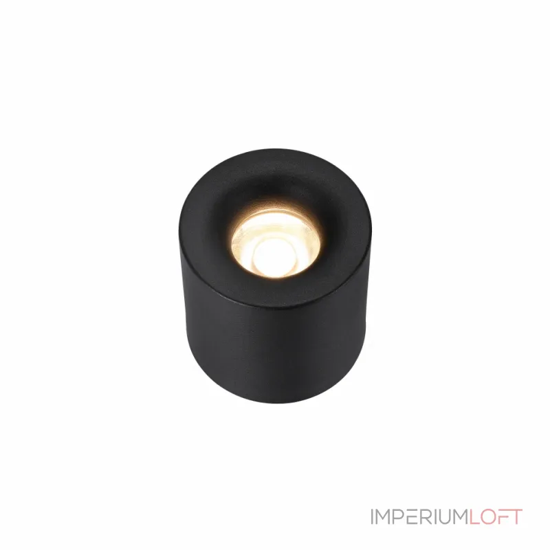 Светильник накладной iLEDEX Metrica 108-7W-D80-3000K-24DG-BK