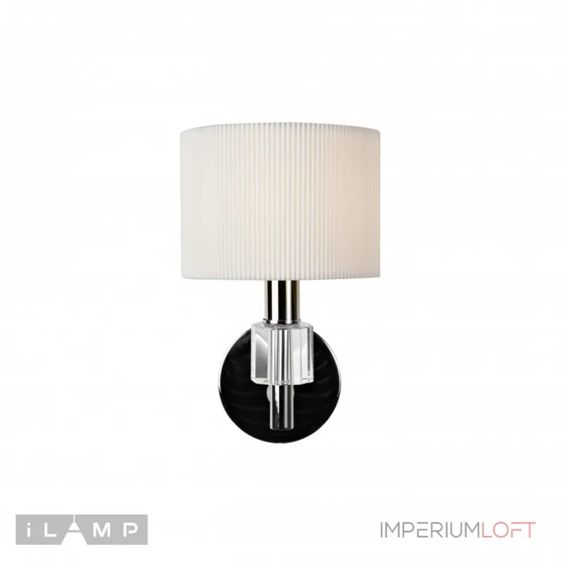 Настенный светильник iLamp Alexa W2404-1 Nickel