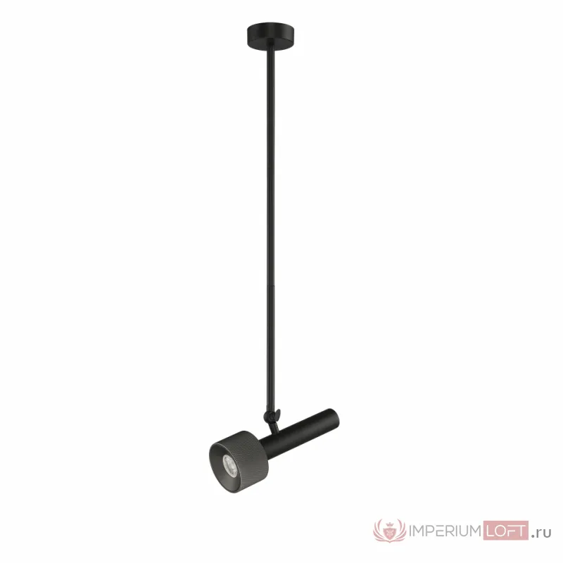 Светильник потолочный iLEDEX Delta 2361-1 BK+GRP от ImperiumLoft
