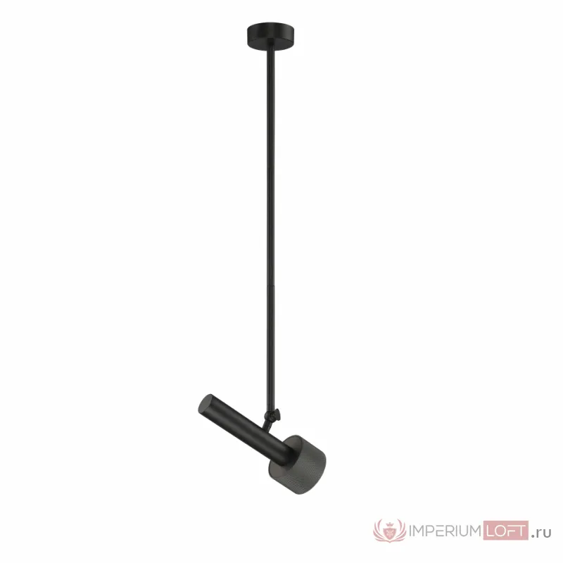 Светильник потолочный iLEDEX Delta 2361-1 BK+GRP от ImperiumLoft