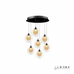 Подвесная люстра iLedex Oblivion C4457-7R Хром от ImperiumLoft