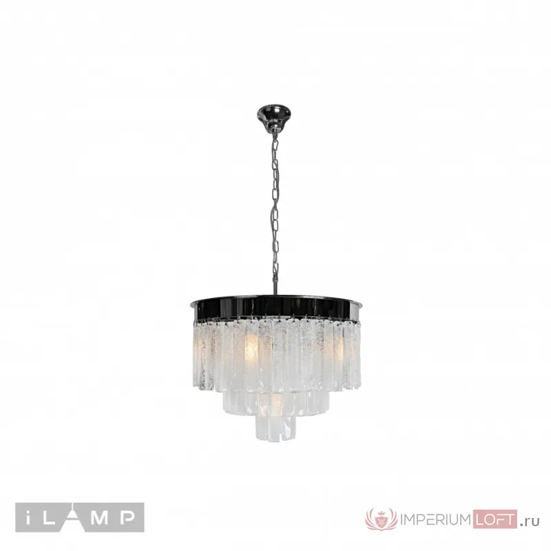 Подвесная люстра iLamp Fun 10495-5+1P Хром от ImperiumLoft