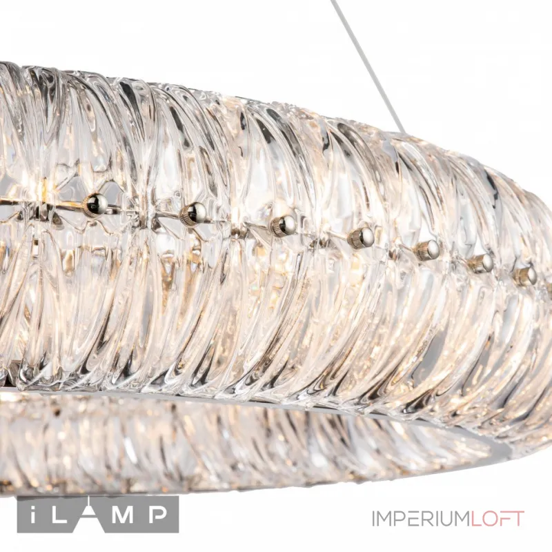 Подвесная люстра iLamp Destiny 072D-14 Nickel