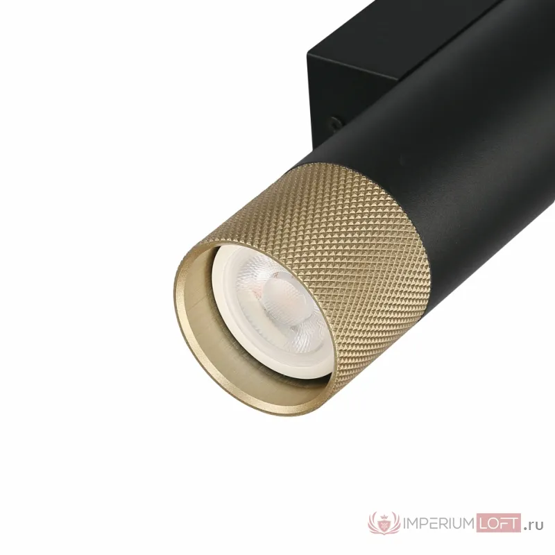 Светильник настенный iLEDEX Delta 2365-2 BK+BR от ImperiumLoft