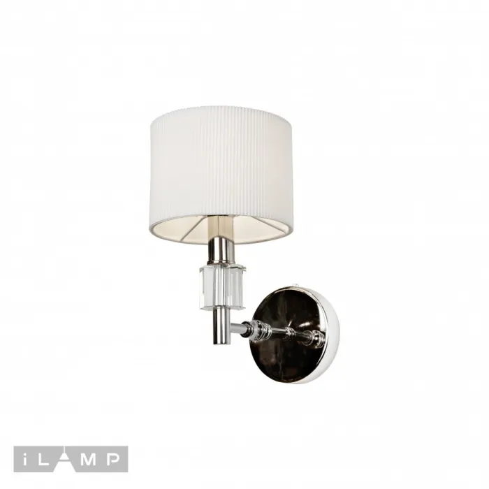 Настенный светильник iLamp Alexa W2404-1 Nickel от ImperiumLoft