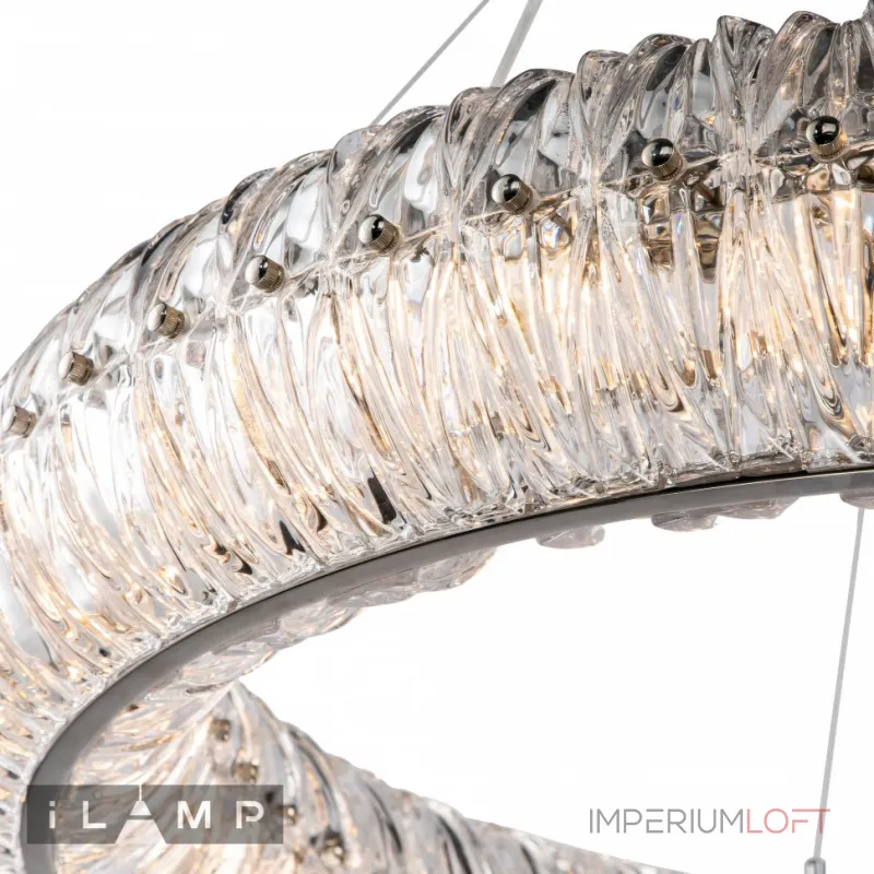 Подвесная люстра iLamp Destiny 072D-14 Nickel