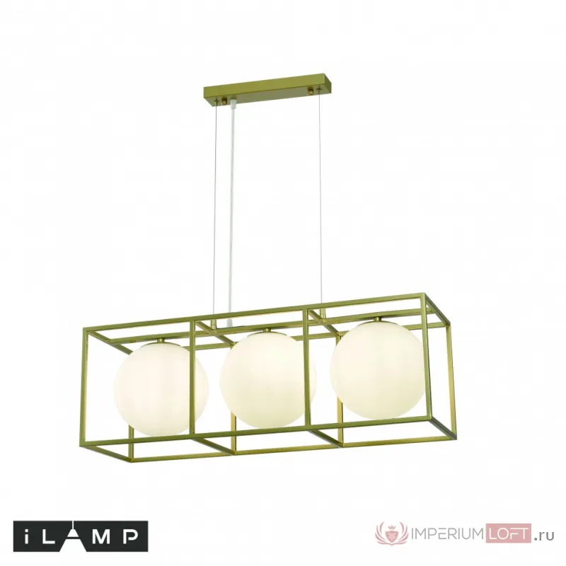 Подвесной светильник iLamp GOLDEN P2484-3 GOLD от ImperiumLoft