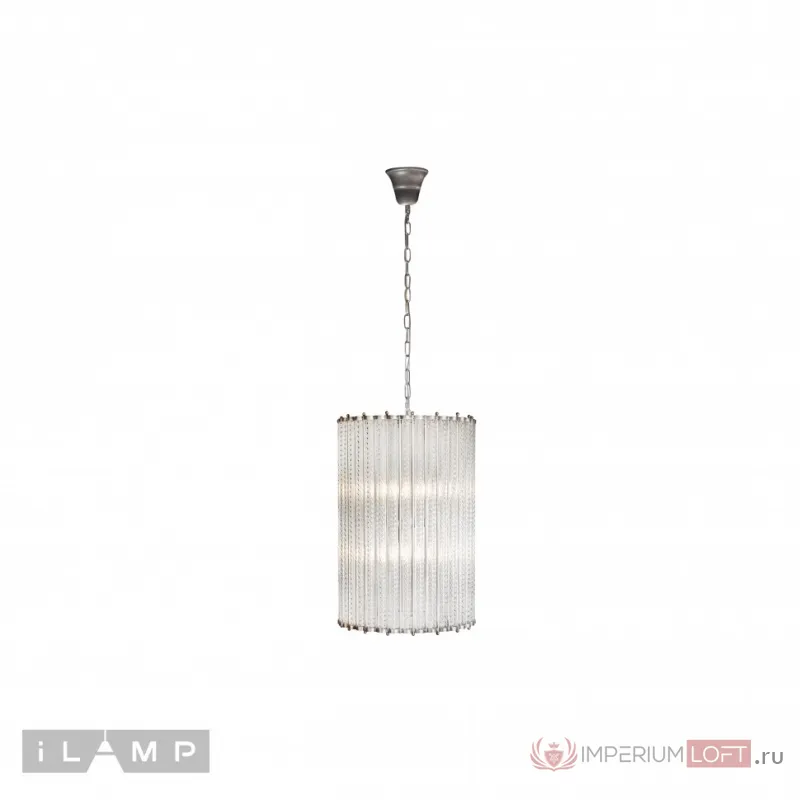 Подвесная люстра iLamp Manhattan MD0266-6 SILVER BRUSH от ImperiumLoft