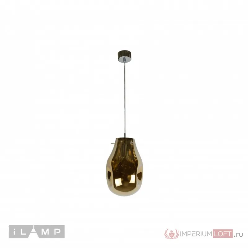 Подвесной светильник iLamp Pear 8827/1P Золотой от ImperiumLoft