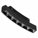 Светильник трековый магнитный радиусный iLEDEX TECHNICAL VISION 4822-037-L176-D1500-6W-110DG-3000K-BK