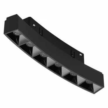Светильник трековый магнитный радиусный iLEDEX TECHNICAL VISION 4822-037-L176-D1500-6W-110DG-3000K-BK