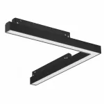 Светильник трековый магнитный угловой iLEDEX TECHNICAL VISION 4822-013-L320-16W-110DG-3000K-BK от ImperiumLoft