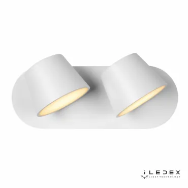 Настенный светильник iLedex Flexin W1118-2AS 3000K Белый Настенный светильник iLedex Flexin W1118-2AS 3000K Белый