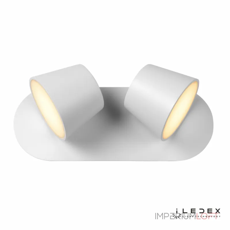 Настенный светильник iLedex Flexin W1118-2AS 3000K Белый Настенный светильник iLedex Flexin W1118-2AS 3000K Белый