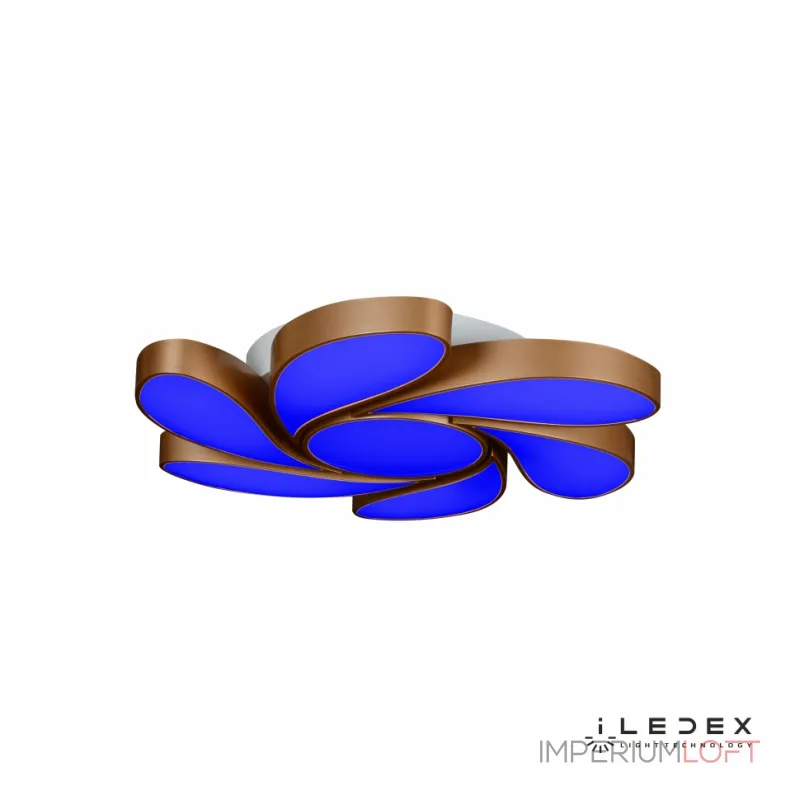 Потолочная люстра iLedex Flower 72W Золотая Потолочная люстра iLedex Flower 72W Золотая