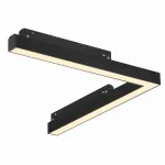 Светильник трековый магнитный угловой iLEDEX TECHNICAL VISION 4822-013-L320-16W-110DG-3000K-BK от ImperiumLoft