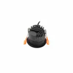 Светильник встраиваемый iLedex Mars DIM 107-7W-D64-3000K-24DG-BK