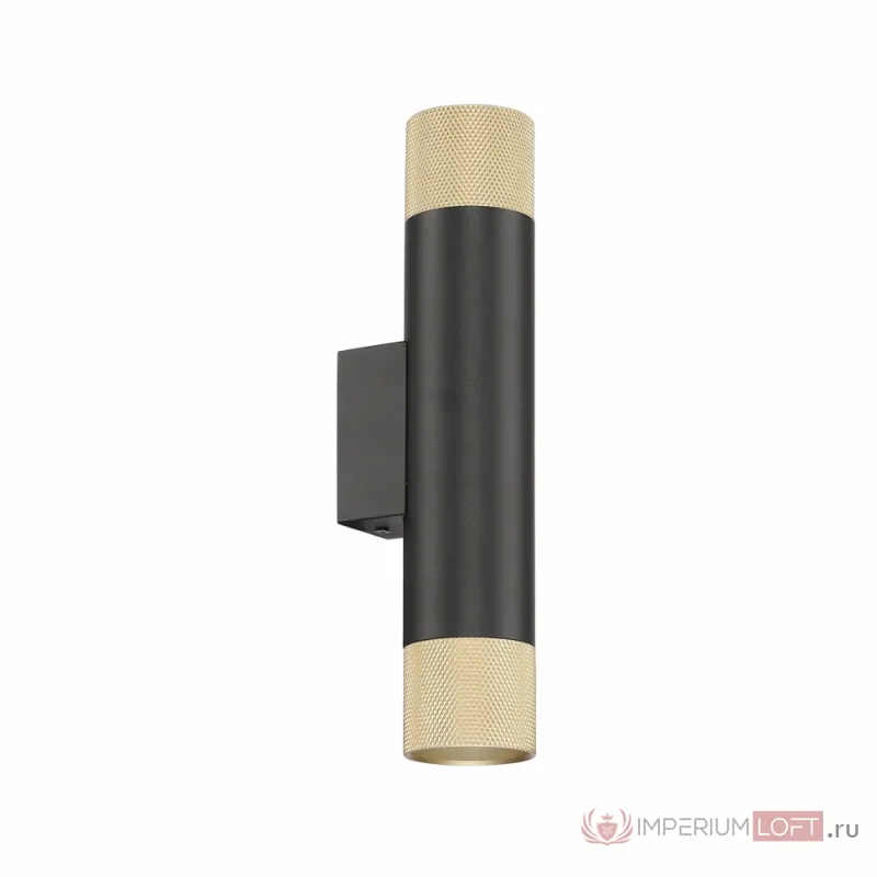 Светильник настенный iLEDEX Delta 2365-2 BK+BR от ImperiumLoft