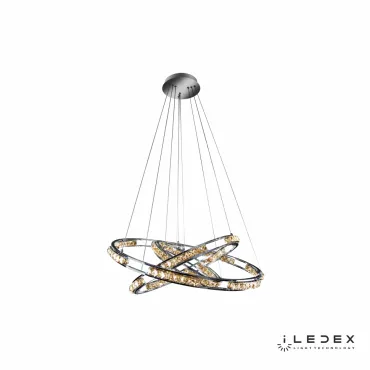 Подвесная люстра iLedex Crystal 16364/800+600+400 CR