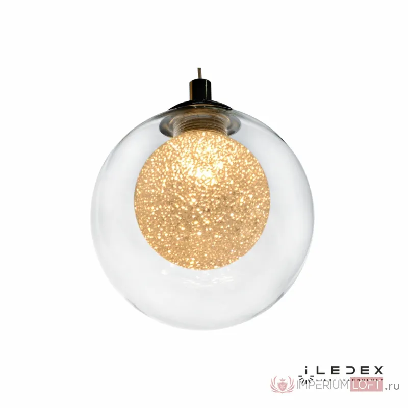 Подвесная люстра iLedex Oblivion C4457-7R Хром от ImperiumLoft