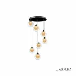 Подвесная люстра iLedex Oblivion C4457-7R Хром от ImperiumLoft