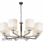 Подвесная люстра iLamp Joy RM003/8 Хром от ImperiumLoft