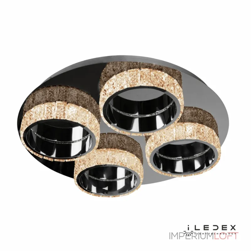 Потолочный светильник iLedex Crystal ice MX7212-36 Хром