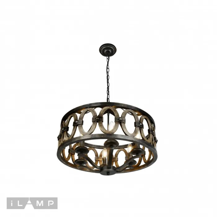 Подвесная люстра iLamp Organic Loft 192-6 от ImperiumLoft