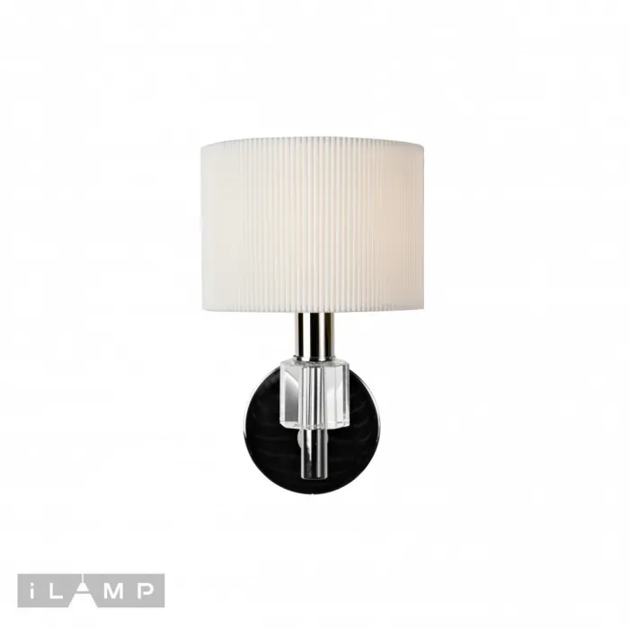 Настенный светильник iLamp Alexa W2404-1 Nickel от ImperiumLoft