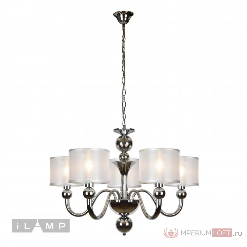 Подвесная люстра iLamp Spring RM1690/5 Хром от ImperiumLoft