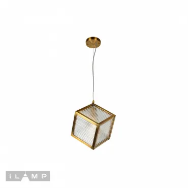 Подвесной светильник iLamp Square 8970-1B Золотой