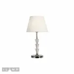 Настольная лампа iLamp Alesti T2424-1 Nickel