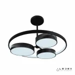 Потолочный светильник iLedex Demure 9123-1070-X-T 230W Матовый Чёрный