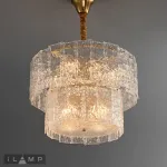 Подвесная люстра iLamp Manhattan P6315-D600 BR