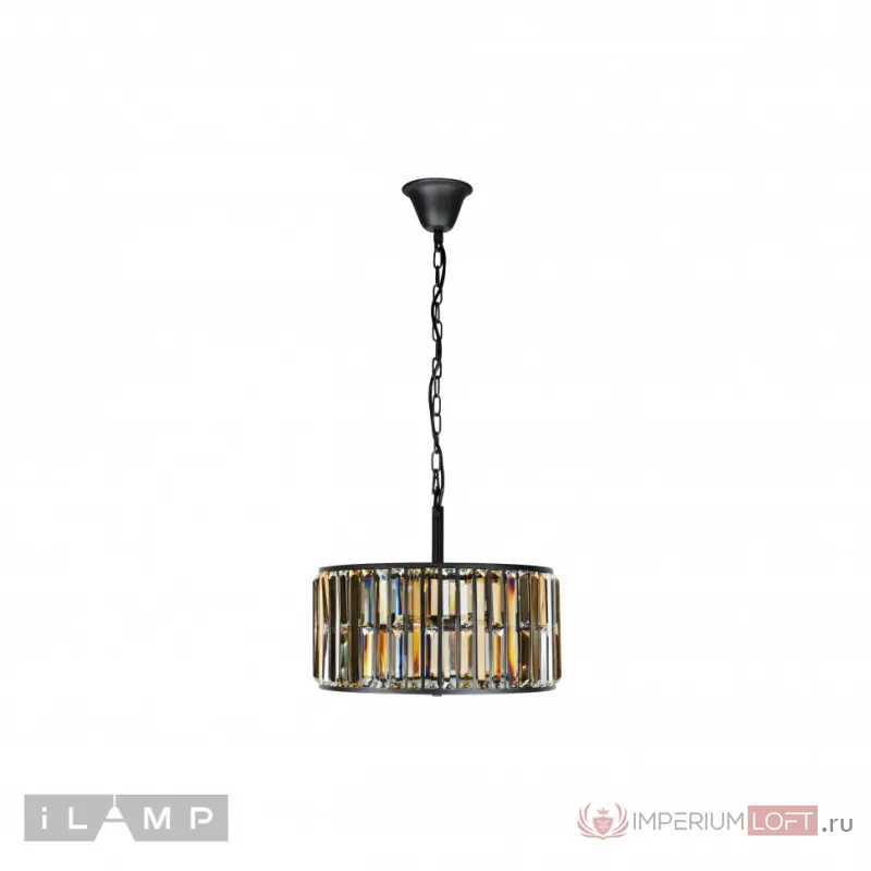 Подвесная люстра iLamp Royal 10390-5P Черная от ImperiumLoft