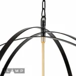 Подвесная люстра iLamp Element 9977-800 GOLD&BLACK от ImperiumLoft