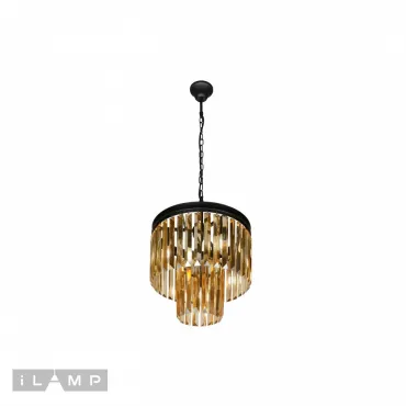 Подвесная люстра iLamp Triumph 7382/3+1P Хром от ImperiumLoft