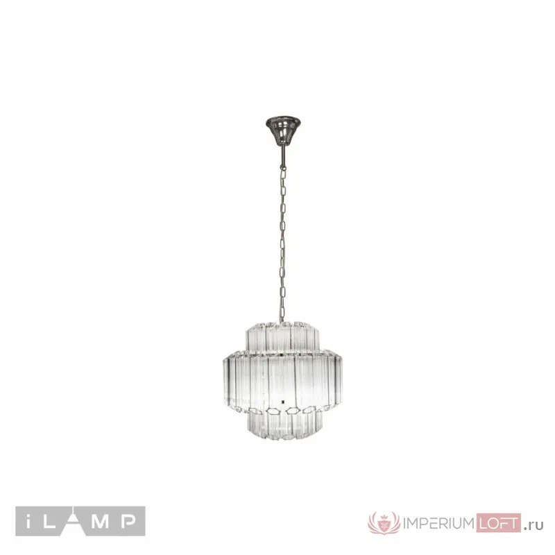 Подвесная люстра iLamp Destiny MD0267-4A CHROME+CLEAR от ImperiumLoft