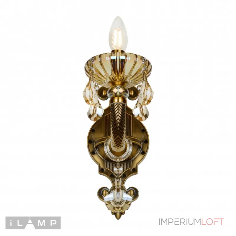 Настенный светильник iLamp Asia 81069-1 Бронзовый