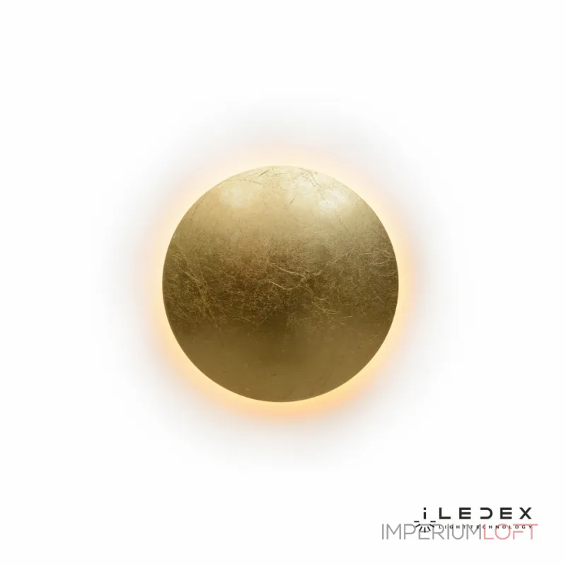 Настенный светильник iLedex Lunar ZD8102-12W 3000K gold foil