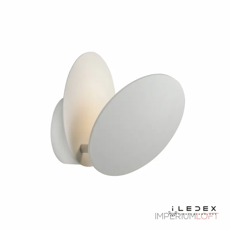 Настенный светильник iLedex Shell X089105 5W WH 3000K белый Настенный светильник iLedex Shell X089105 5W WH 3000K белый