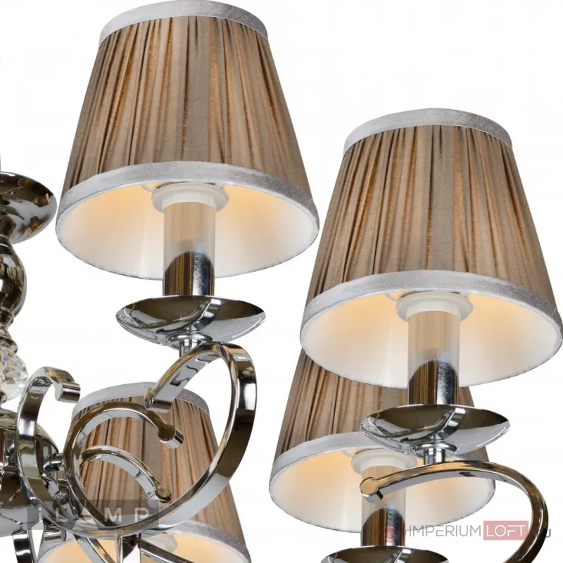 Подвесная люстра iLamp Holiday RM6116/8 Хром от ImperiumLoft