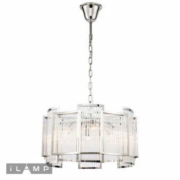 Подвесная люстра iLamp Tribeca MD0276-6C Nickel от ImperiumLoft