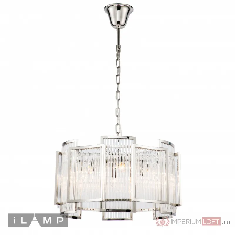 Подвесная люстра iLamp Tribeca MD0276-6C Nickel от ImperiumLoft