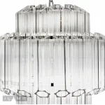 Подвесная люстра iLamp Destiny MD0267-4A CHROME+CLEAR