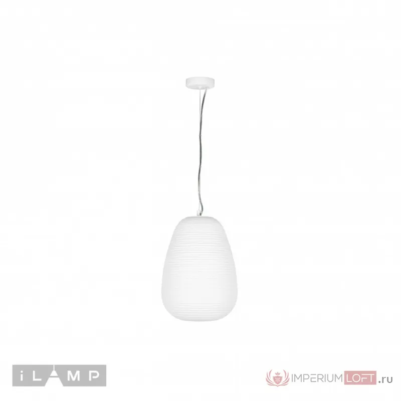 Подвесной светильник iLamp Moon AP9041-1B Белый от ImperiumLoft