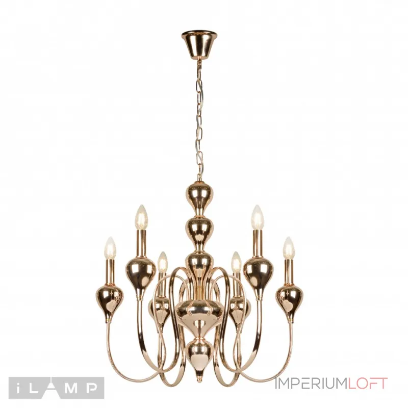 Подвесная люстра iLamp Lady 88003-6 Подвесная люстра iLamp Lady 88003-6