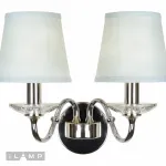 Настенный светильник iLamp Dolce Vita W2345-2 Никель+голубой от ImperiumLoft