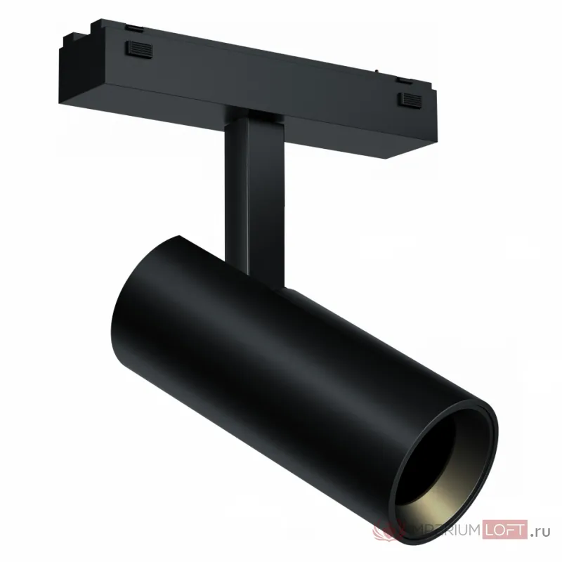 Светильник трековый iLEDEX TECHNICAL VISION SMART 4825-042-D55-18W-38DG-BK (раб. с Алисой) от ImperiumLoft