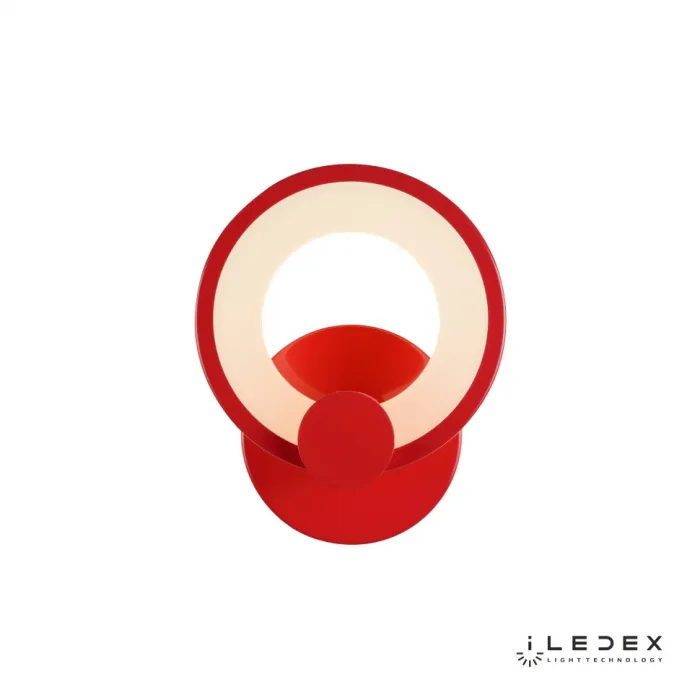 Настенный светильник iLedex Ring A001/1 Красный от ImperiumLoft